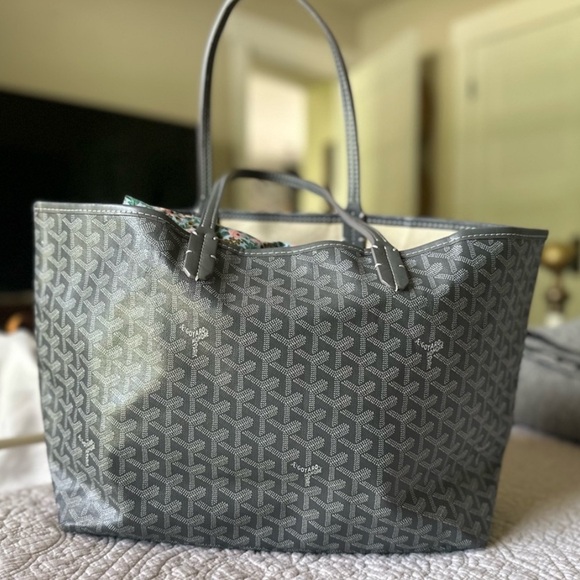 Designer  Gray Tote Bag saint louis - Picture 1 of 1